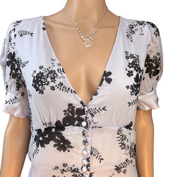 Swarovski Silver Starry Necklace 15 inches NWT - Picture 3 of 6